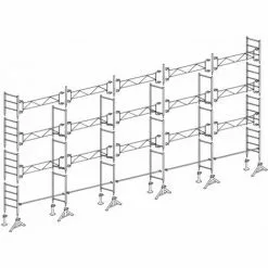 Échafaudage Altrad 49 Maçon 128 M²