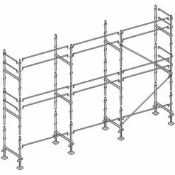Échafaudage Altrad Façadier 60 M²