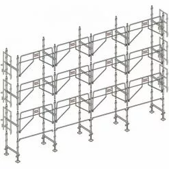Échafaudage Altrad Façadier 104 M²
