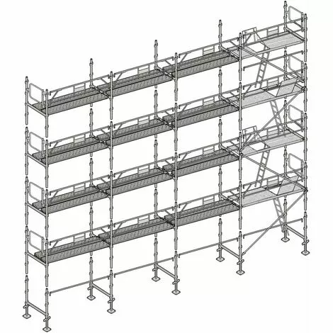Échafaudage Altrad Façadier 130 M² 1 Échafaudage Altrad Façadier 130 M²