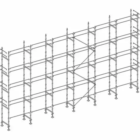 Échafaudage Altrad Façadier 190 M² 1 Échafaudage Altrad Façadier 190 M²