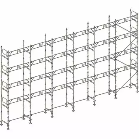 Échafaudage Altrad Façadier 190 M² 1 Échafaudage Altrad Façadier 190 M²