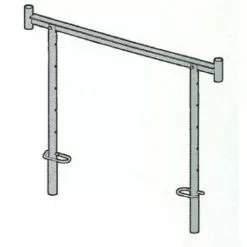 ALTRAD - Hausse Tréteau 49 Hauteur 1,22 à 2m - Gamme échafaudage De Maçon - VITO 49 - Réf: J00009