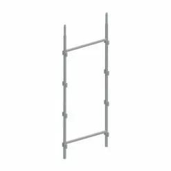 ALTRAD - Échelle De 2m 2 Barreaux Avec Godets - Gamme échafaudage Façadier - Mag42- Réf: Mag7063